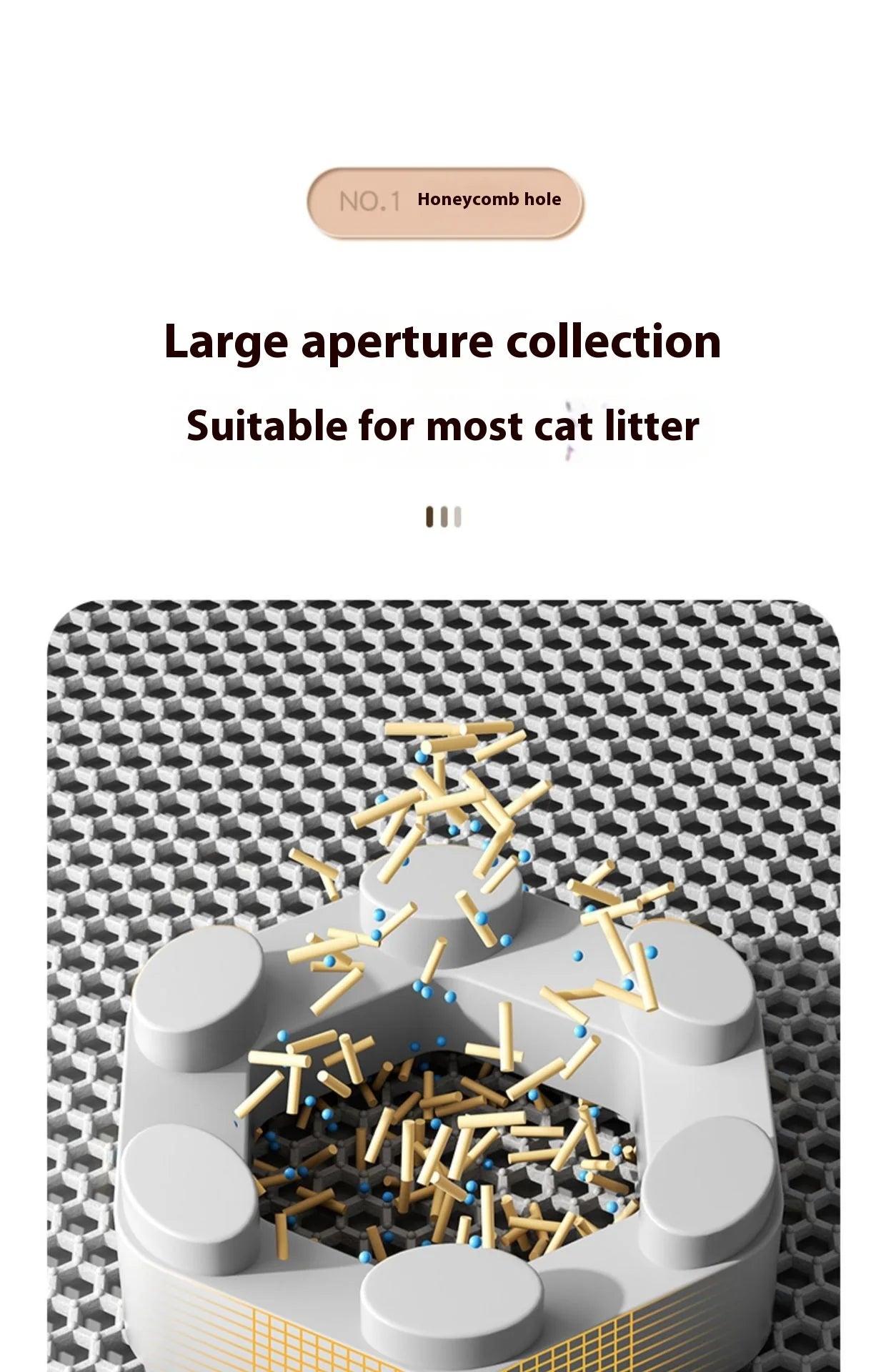 Premium Non-Slip Cat Litter Mat