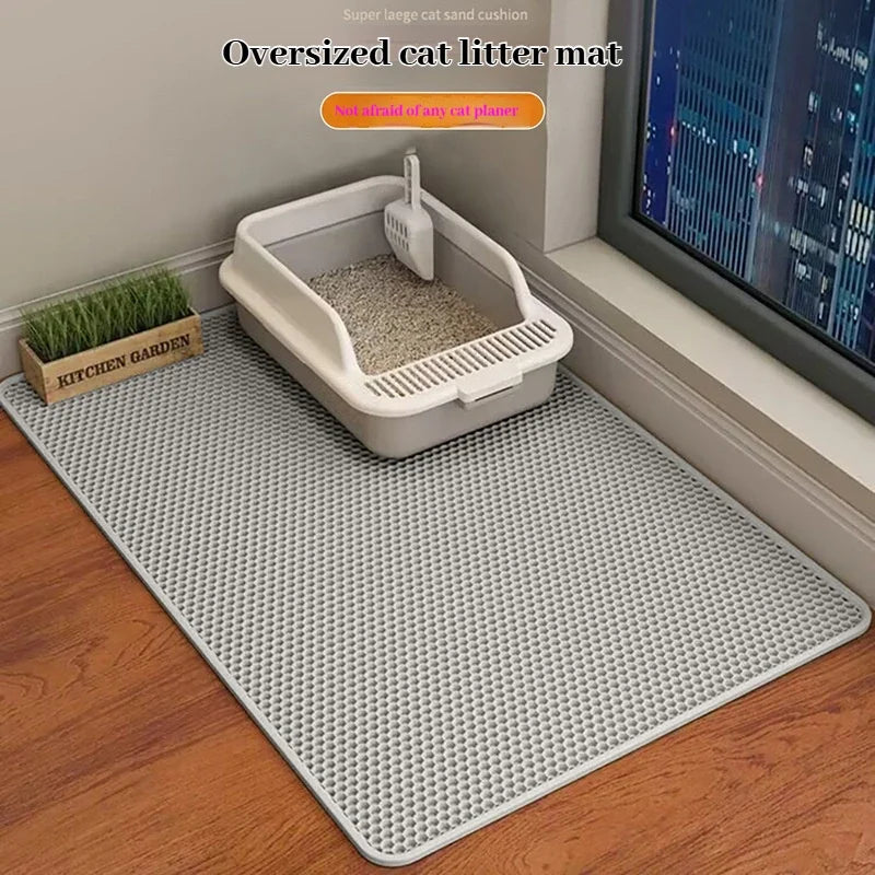 Premium Non-Slip Cat Litter Mat