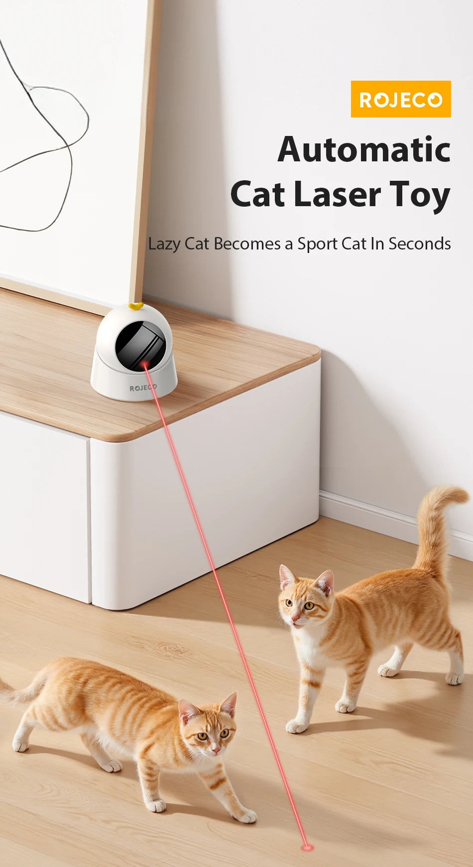 Automatic Cat Laser Toy