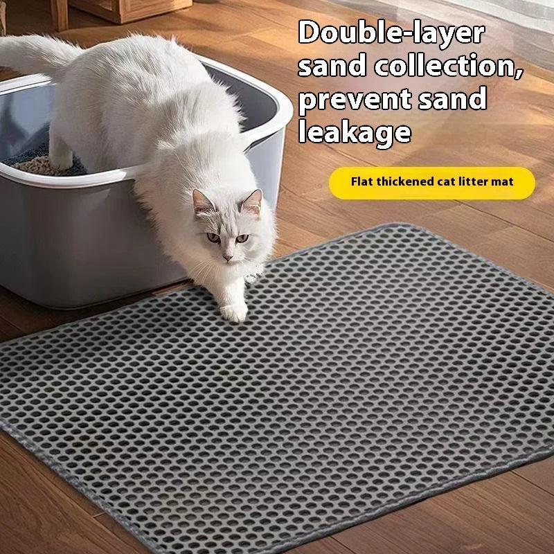 Premium Non-Slip Cat Litter Mat