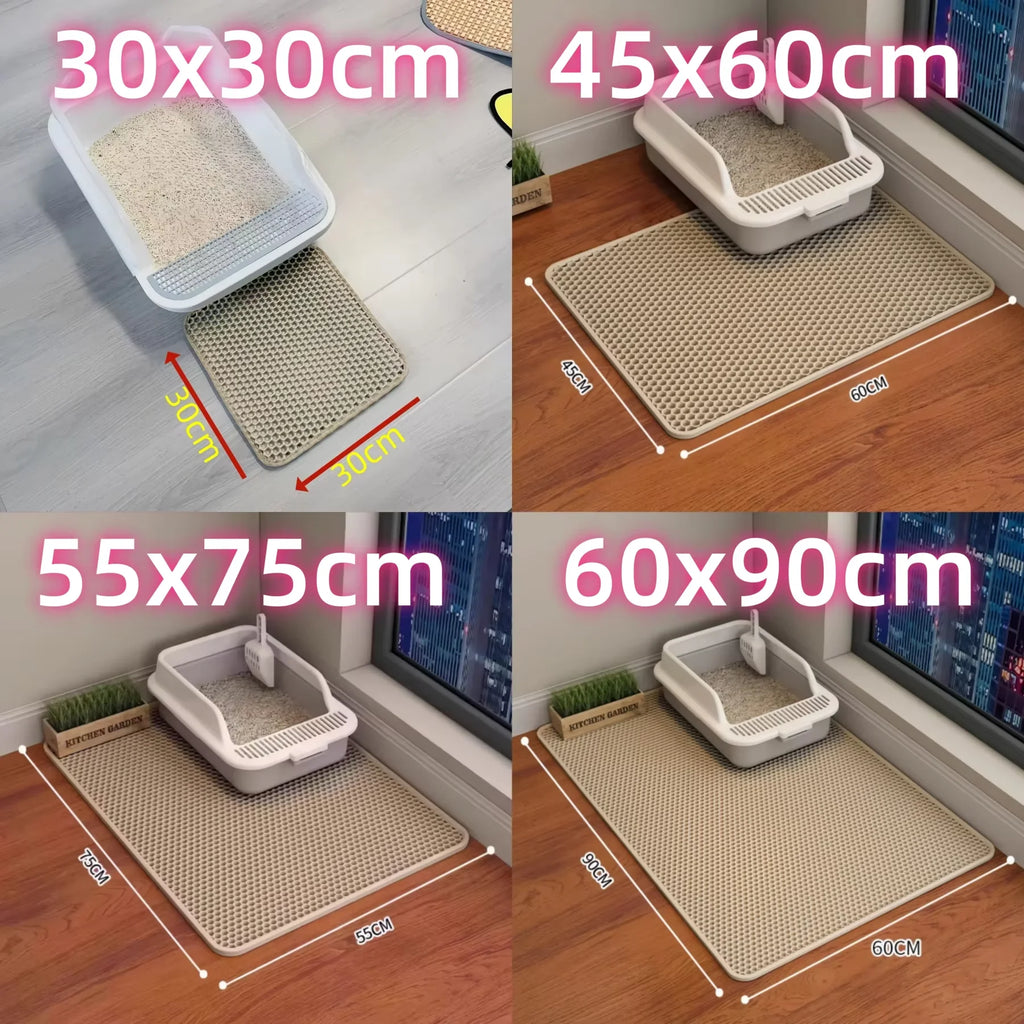 Premium Non-Slip Cat Litter Mat