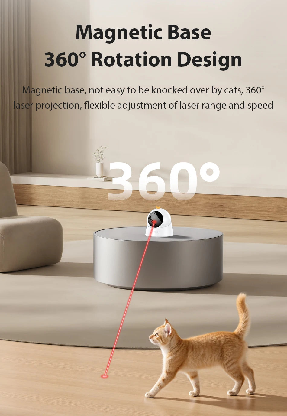 Automatic Cat Laser Toy
