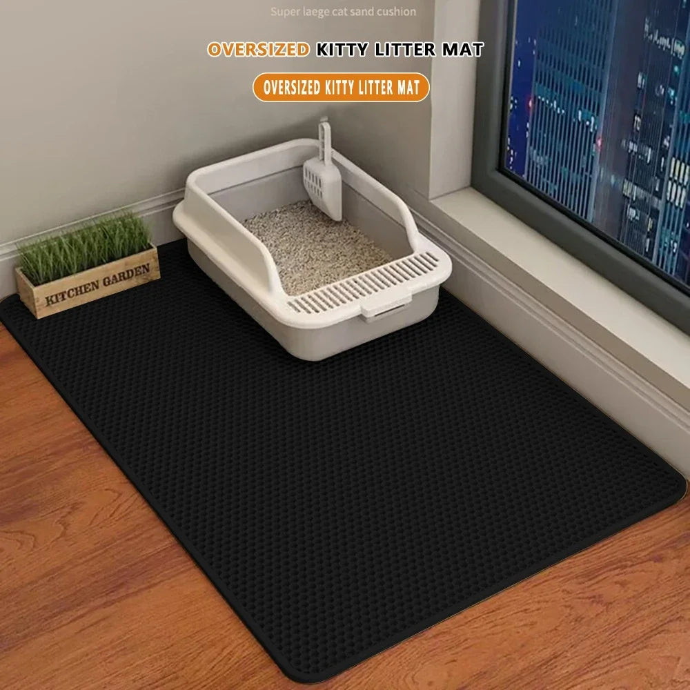 Premium Non-Slip Cat Litter Mat